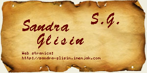 Sandra Glišin vizit kartica
